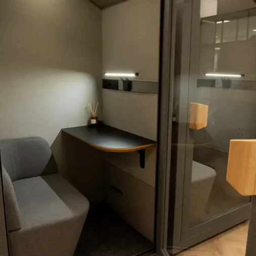 Booths for private and quiet working by Form