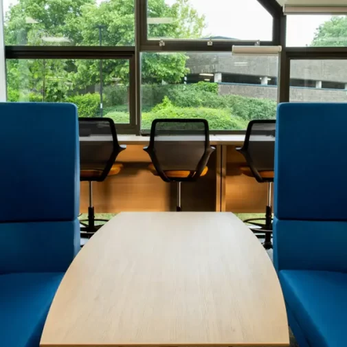 Workspace design and hybrid working at Myers Clark