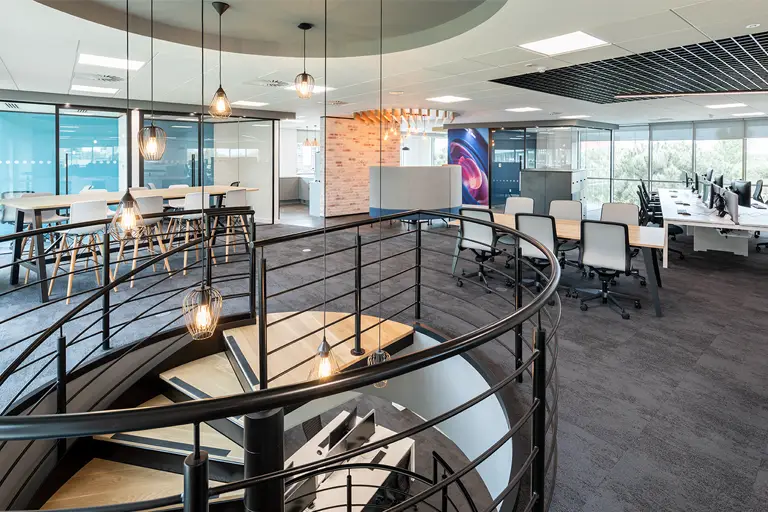 Bühler office staircase
