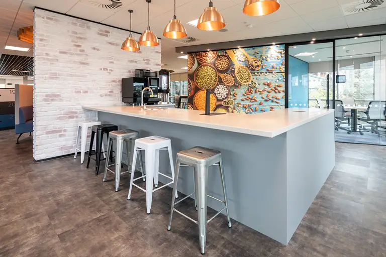 Bühler office kitchen area