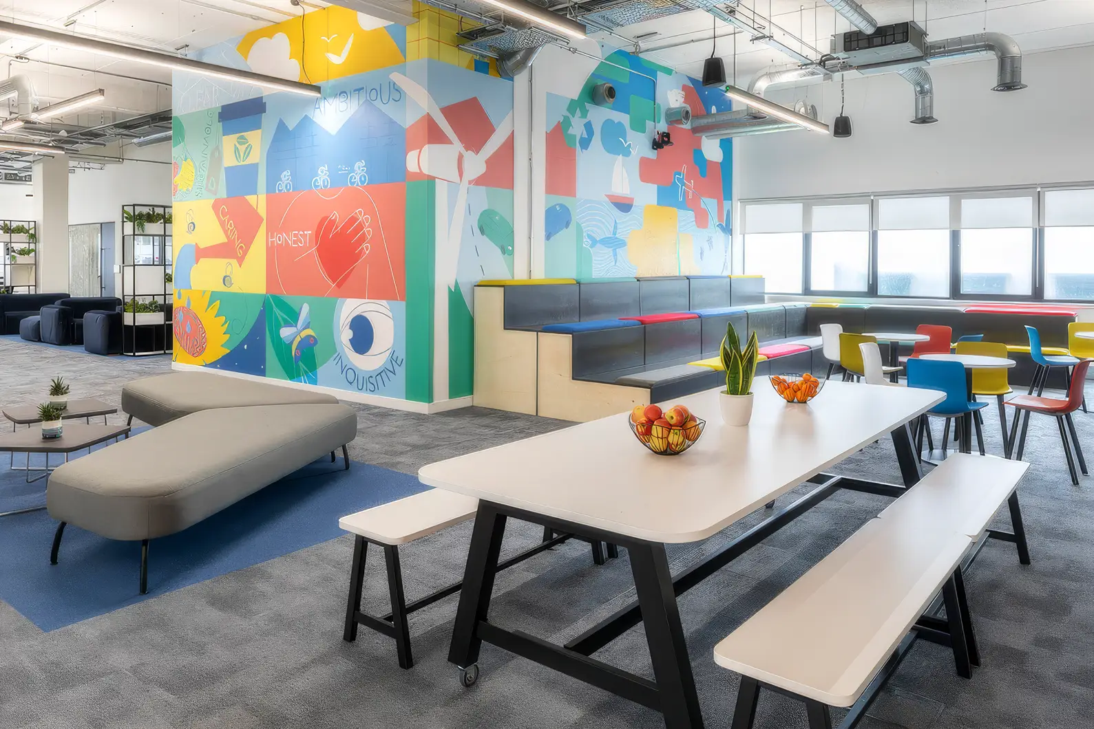 Office breakout area