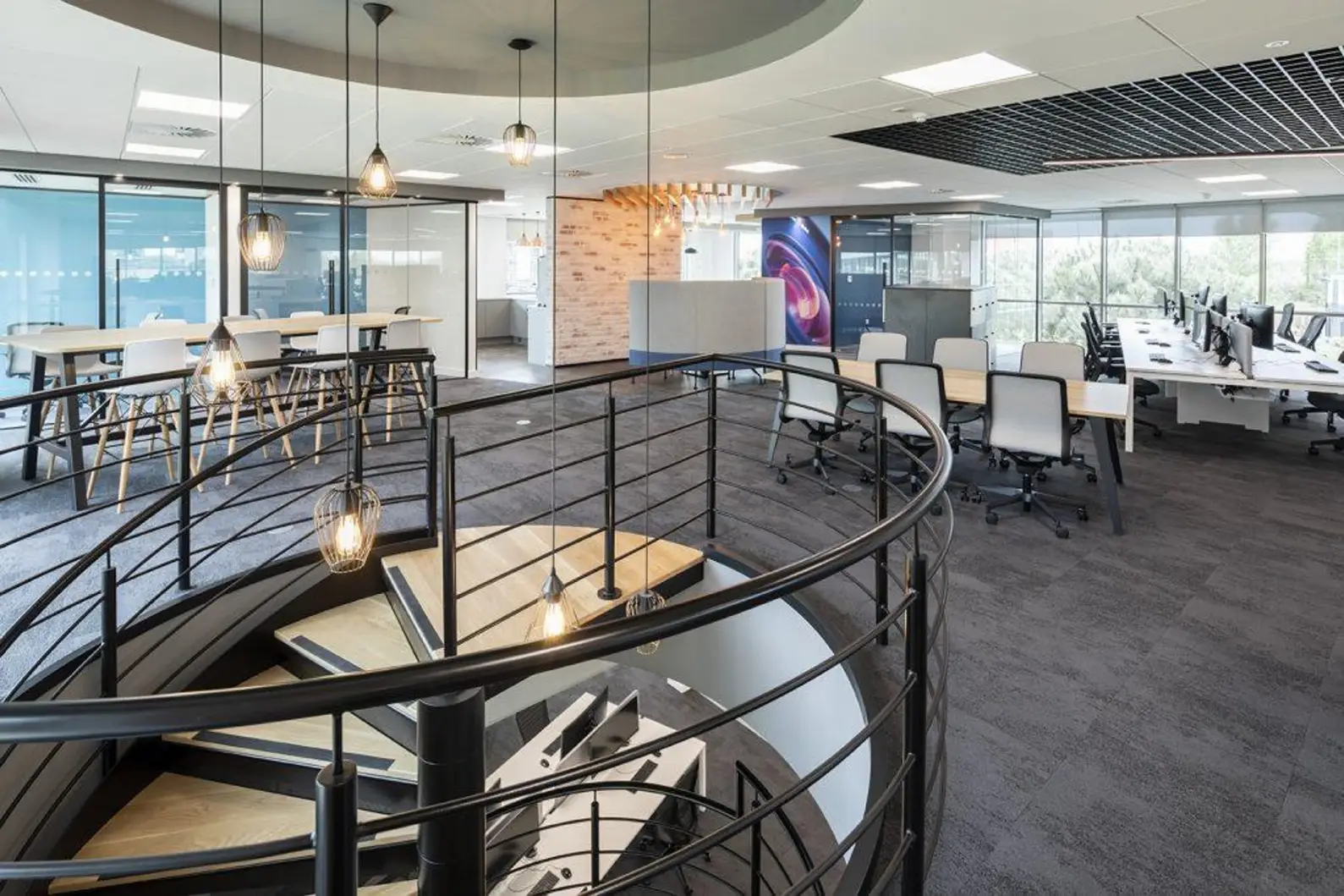 Office staircase